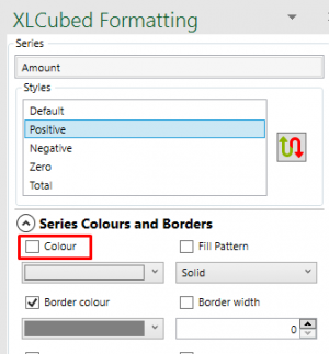 Un select the formatting to be overridden